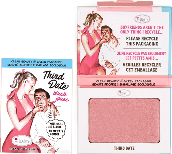 Изображение The Balm THE BALM_Blush róż do policzków Third Date 6,5g