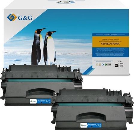 Picture of Toner G&G Black Zamiennik 05X (NT-PH505XCU)