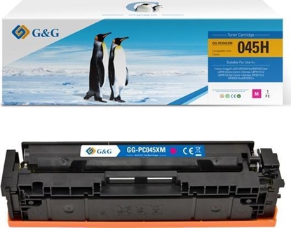 Изображение Toner G&G G&G kompatybilny toner z Canon 045HM, NT-PC045XM, magenta, 2200s