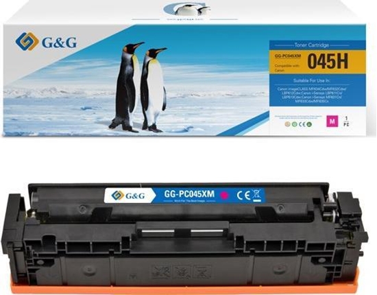 Picture of Toner G&G G&G kompatybilny toner z Canon 045HM, NT-PC045XM, magenta, 2200s