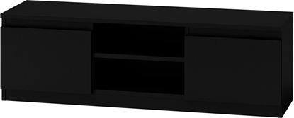 Picture of Topeshop Nowoczesny stolik szafka rtv lcd 120cm kolor czarny