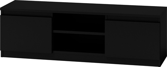 Picture of Topeshop Nowoczesny stolik szafka rtv lcd 120cm kolor czarny