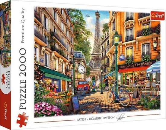 Изображение Trefl Puzzle 2000 elementów - Popołudnie w Paryżu