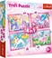 Picture of Trefl Puzzle 4w1 Jednorożce i magia 34389 Trefl