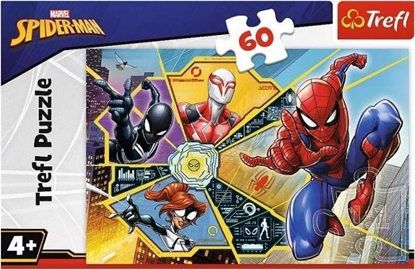 Picture of Trefl Puzzle 60el W sieci Spiderman 17372 Trefl