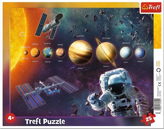 Picture of Trefl Puzzle ramkowe 25 Układ Słoneczny