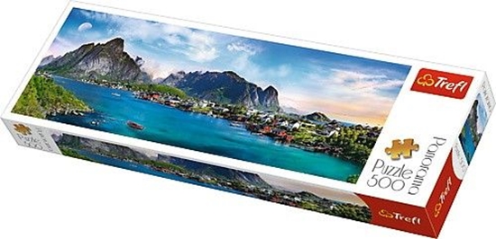 Picture of Trefl Puzzle, 500 elementów. Panorama - Archipelag Lofoty, Norwegia (GXP-645436)