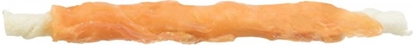 Attēls no Trixie Denta Fun Chicken Chewing Roll, przysmak dla psa, kurczak, 12 cm, 11 g, 200 szt/OPAK