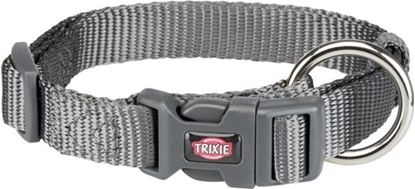 Изображение Trixie Obroża Premium grafitowa r. S–M 30–45 cm/15 mm