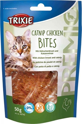 Изображение Trixie Przysmak PREMIO Catnip Chicken Bites, 50 g (TX-42742)