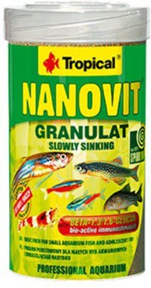 Picture of Tropical Nanovit Granulat pokarm podstawowy małych ryb 100ml