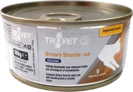 Picture of Trovet KOT ASD kura URINARY STRUVITE /24 puszka 100 g