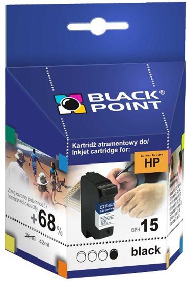 Picture of Tusz Black Point tusz BPH15 / C6615NE nr 15 (black)