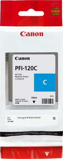 Изображение Tusz Canon Tusz PFI-120C (cyan)