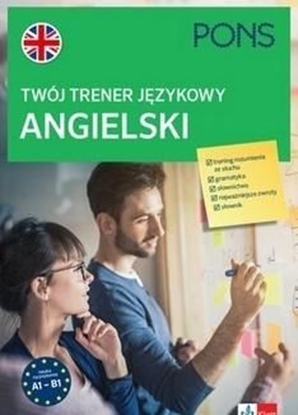 Attēls no Twój trener językowy. Angielski A1-B1 PONS