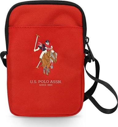 Изображение U.S. Polo Assn Torebka USPBPUGFLRE czerwona