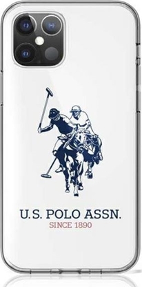 Изображение U.S. Polo Assn US Polo USHCP12STPUHRWH iPhone 12 mini 5,4" biały/white Shiny Big Logo