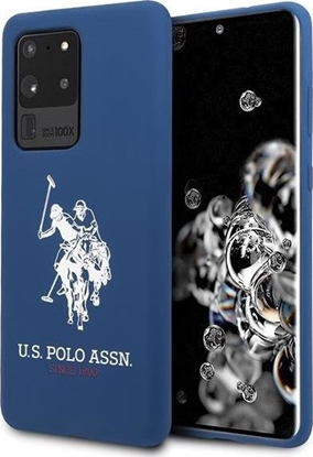 Изображение U.S. Polo Assn US Polo USHCS69SLHRNV S20 Ultra G988 granatowy/navy Silicone Collection