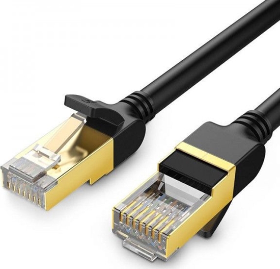 Picture of Ugreen Okrągły kabel sieciowy UGREEN NW107 Ethernet RJ45, Cat.7, STP, 2m (czarny)