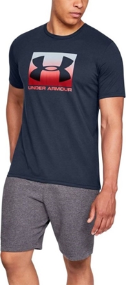 Изображение Under Armour Koszulka Boxed Sportstyle SS Tee Granatowe r. XL (1329581-408)