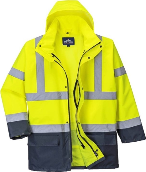 Изображение Unimet KURTKA OSTRZEGAWCZA OCIEPLANA S766YNR HI-VIS 5W1 XL