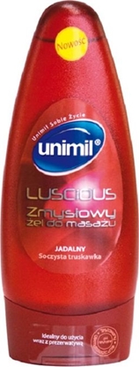 Picture of UNIMIL UNIMIL_Luscious zmysłowy żel do masażu Soczysta Truskawka 200ml