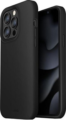 Attēls no Uniq Etui UNIQ Lino Apple iPhone 13 Pro Max czarny/ink black