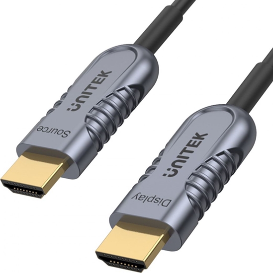 Picture of UNITEK C11033DGY Optic Cable HDMI 50m