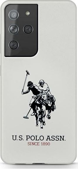 Picture of US POLO US Polo USHCS21LSLHRWH S21 Ultra G998 biały/white Silicone Logo