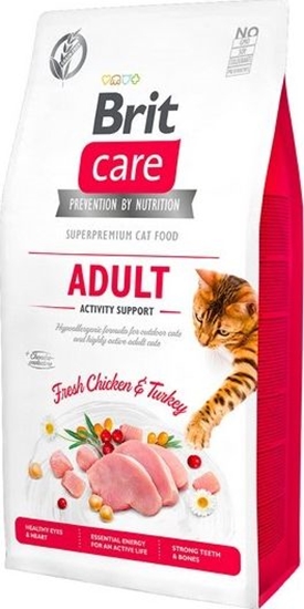 Picture of VAFO PRAHS Brit Care Kot Adult 2kg Activity Support Gf