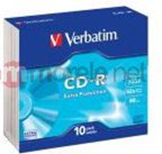 Изображение Verbatim CD-R 700 MB 52x 10 sztuk (VERCDR20700)