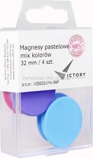 Picture of Victory MAGNESY DO TABLIC VICTORY 32 MM MIX KOLOR (4)