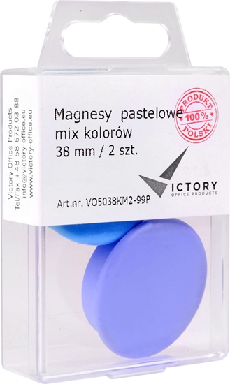 Picture of Victory MAGNESY DO TABLIC VICTORY 38 MM MIX KOLOR (2)