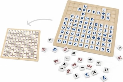 Attēls no Viga Toys Tabliczka edukacyjna - matematyka i alfabet