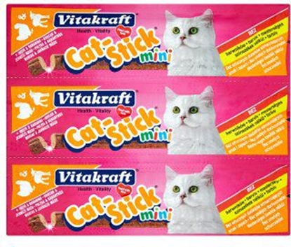 Attēls no Vitakraft CAT STICK MINI INDYK+JAGNIĘCINA