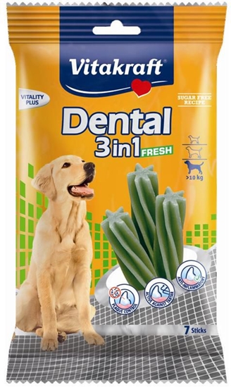 Picture of Vitakraft Dental Sticks 3in1 FRESH - 7 sztuk