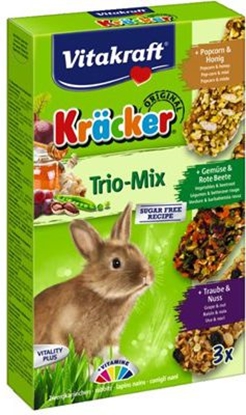 Picture of Vitakraft KRACKER KRÓLIK 3szt TRIO-MIX