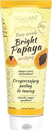 Attēls no Vollare VOLLARE_Bright Papaya Face Scrub Purifying oczyszczający peeling do twarzy Ekstrakt z Papai 100ml