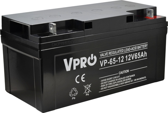 Picture of Volt Akumulator VPRO 12V/65Ah