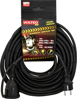 Attēls no Volteo PRZEDŁUŻACZ HEAVY DUTY 10M PRZEWÓD H05RR-F 3*1,5MM