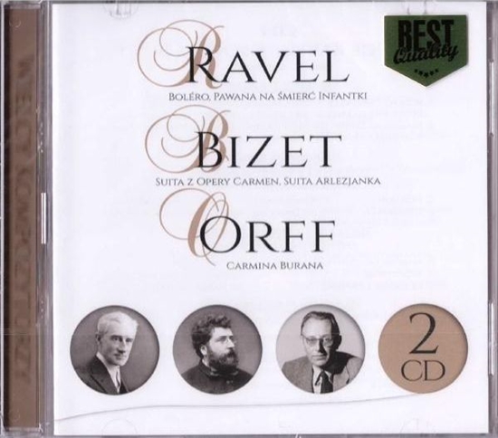 Изображение Wielcy kompozytorzy - Ravel, Bizet, Orff (2CD)