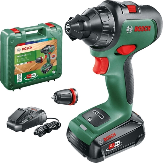 Picture of Bosch AdvancedDrill 18 1350 RPM Keyless 1 kg Black, Green