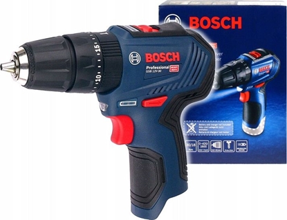 Изображение Wiertarko-wkrętarka Bosch GSB 12V-30 12 V (06019G9102)