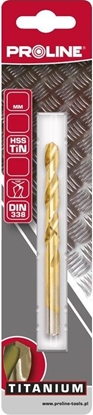 Attēls no Wiertło Pro-Line WIERTŁO DO MET HSS TIN DIN338 SZLF.2.0MM SZT.5 BLIST PROLINE