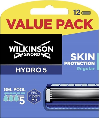 Attēls no Wilkinson  Hydro 5 Skin Protection Regular zapasowe ostrza do maszynki do golenia dla mężczyzn 12szt
