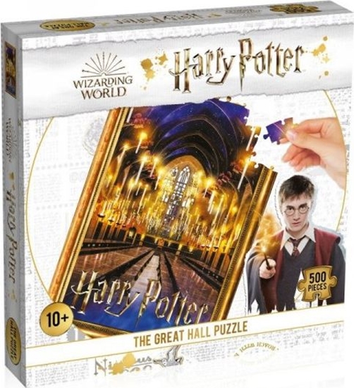 Изображение Winning Moves Puzzle Harry Potter Wielka Sala 500 elementów