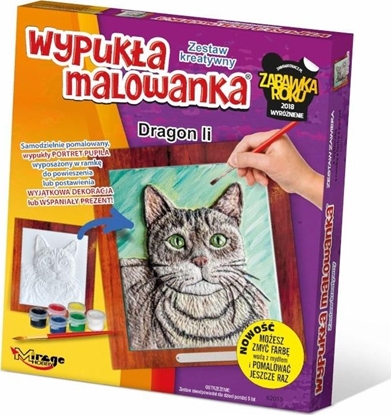 Attēls no Wypukła Malowanka - Kot Dragon Li