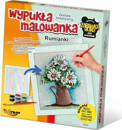 Изображение Wypukła Malowanka - Kwiaty Rumianki