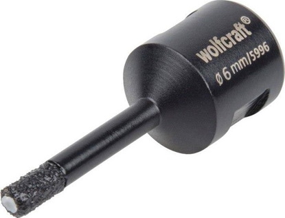 Attēls no Wolfcraft Otwornica diamentowa do płytek 6 mm Wolfcraft Ceramic/M14, super szybka