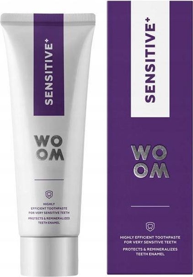 Picture of Woom Sensitive+ delikatna pasta do wrażliwych zębów 75ml